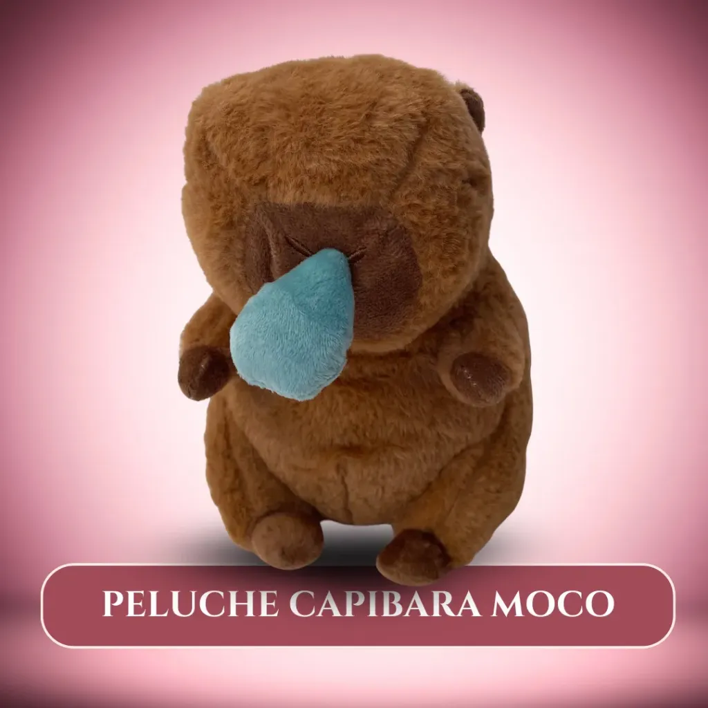 PELUCHE CAPIBARA MOCO