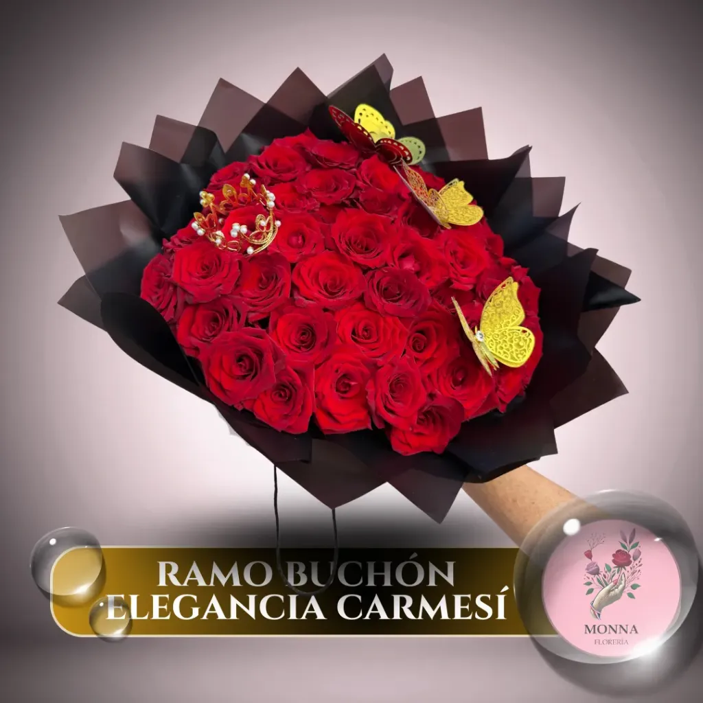 RAMO BUCHÓN - ELEGANCIA CARMESI