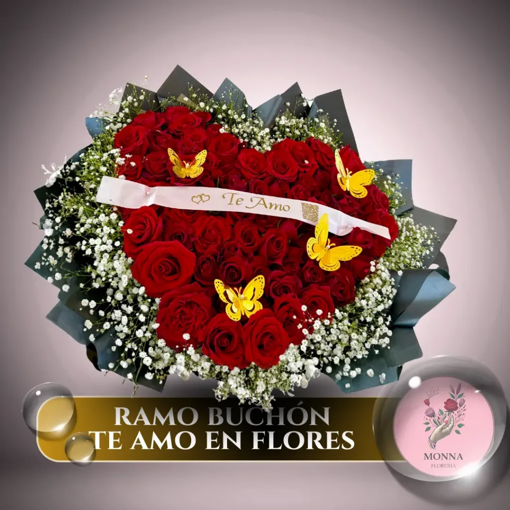 RAMO BUCHÓN - TE AMO EN FLORES