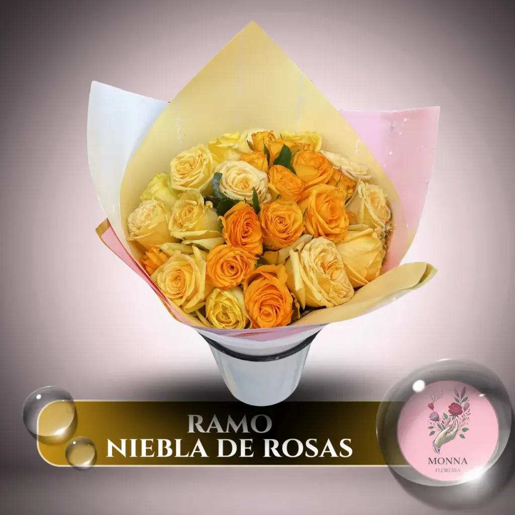 RAMO NIEBLA DE ROSAS
